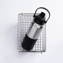 Load image into Gallery viewer, Insulated Bottle 1L - Stainless Black