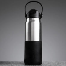 Load image into Gallery viewer, Insulated Bottle 1L - Stainless Black