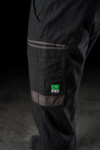 Load image into Gallery viewer, FXD Workwear WP.4 - CUFFED STRETCH WORK PANTS - BLACK