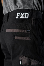 Load image into Gallery viewer, FXD Workwear WP.4 - CUFFED STRETCH WORK PANTS - BLACK