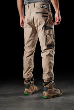 Load image into Gallery viewer, FXD Workwear  WP.4 - CUFFED STRETCH WORK PANTS - KHAKI