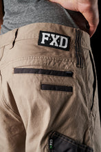 Load image into Gallery viewer, FXD Workwear  WP.4 - CUFFED STRETCH WORK PANTS - KHAKI