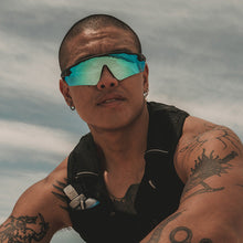 Load image into Gallery viewer, Phantoms Black Frame Blue Lens