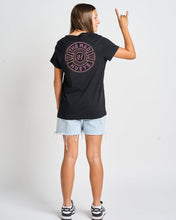 Load image into Gallery viewer, Girls Black SS Tee