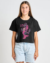 Load image into Gallery viewer, Seahorse Anchor Girl's Tee