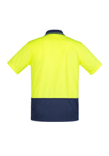 Load image into Gallery viewer, ZH415 SYZMIK  Mens Hi Vis Comfort Back Short Sleeve Polo