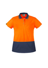 Load image into Gallery viewer, ZH731 SYZMIK  Womens Hi Vis Basic Short Sleeve Polo