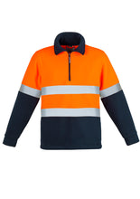 Load image into Gallery viewer, ZT461 SYZMIK Unisex Hi Vis Polar Fleece Pullover - Hoop Taped