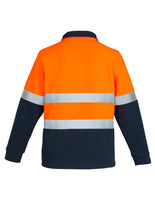 Load image into Gallery viewer, ZT461 SYZMIK Unisex Hi Vis Polar Fleece Pullover - Hoop Taped