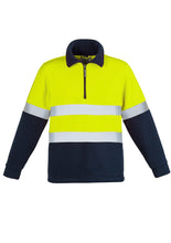 Load image into Gallery viewer, ZT461 SYZMIK Unisex Hi Vis Polar Fleece Pullover - Hoop Taped