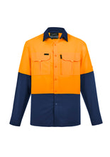Load image into Gallery viewer, ZW468 SYZMIK  Mens Hi Vis Outdoor Long Sleeve Shirt
