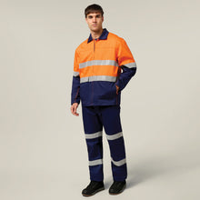 Load image into Gallery viewer, Durable Hi-Vis Cotton Drill Taped Jacket for Work Safety