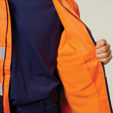 Load image into Gallery viewer, Durable Hi-Vis Cotton Drill Taped Jacket for Work Safety