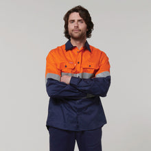 Load image into Gallery viewer, Core 2Tone Taped Vented Cotton Shirt