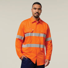 Load image into Gallery viewer, Core Hi Vis Taped Cotton Twill Shirt
