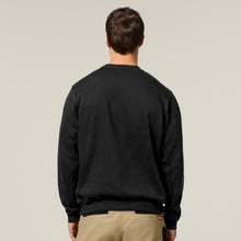 Load image into Gallery viewer, Stylish Crew Neck Fleece Jumper with Pockets for Men