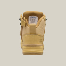Load image into Gallery viewer, Women's Evolution Lace Up & Side Zip 5" Steel Toe Safety Boot - Wheat