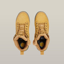 Load image into Gallery viewer, 3056 Lace Up & Side Zip Steel Toe Safety Boot - Wheat