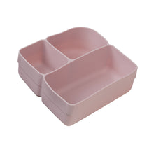 Load image into Gallery viewer, silicone bento buddy - lunchbox- berry
