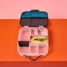 Load image into Gallery viewer, silicone bento buddy - lunchbox- berry
