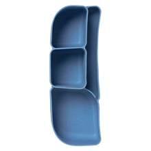 Load image into Gallery viewer, silicone bento tray - lunchbox - ocean
