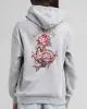 Load image into Gallery viewer, MERMAID ANCHOR | WOMENS HOODED PULLOVER - GREY MARLE : H226W08001
