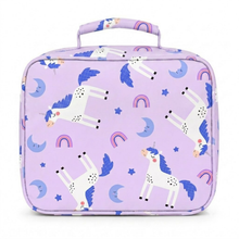 Load image into Gallery viewer, Unicorn Dreams Junior Insulated Lunch Bag + Ice Pack
