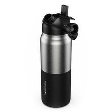 Load image into Gallery viewer, Insulated Bottle 1L - Stainless Black
