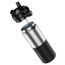 Load image into Gallery viewer, Insulated Bottle 1L - Stainless Black

