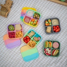 Load image into Gallery viewer, Rainbow Bento Snack Box
