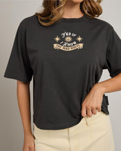 Load image into Gallery viewer, Fkd If I Know | Womens Boxy Tee - Vintage Black
