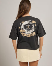 Load image into Gallery viewer, Fkd If I Know | Womens Boxy Tee - Vintage Black
