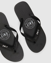 Load image into Gallery viewer, UNIT Mens Stamp Flip Flops
