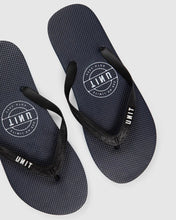 Load image into Gallery viewer, UNIT Mens Stamp Flip Flops
