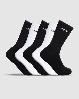 UNIT Vast Youth Hi-Lux Socks - 5 Pack