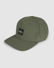 Load image into Gallery viewer, UNIT Level Men&#39;s Flat Peak Unstructured Strapback Cap
