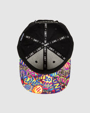 Load image into Gallery viewer, UNIT Fizzle Youth Flat Peak Snapback Cap
