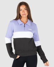 Load image into Gallery viewer, UNIT Ladies Fleece - Half Zip - Coco
