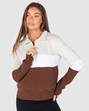 Load image into Gallery viewer, UNIT Ladies Fleece - Half Zip - Coco

