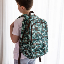 Load image into Gallery viewer, Camo Campus School Backpack

