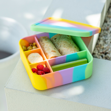 Load image into Gallery viewer, Rainbow BIG Bento Lunchbox
