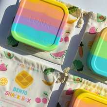 Load image into Gallery viewer, Rainbow Bento Snack Box
