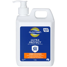 Load image into Gallery viewer, Auscreen Ultra Protect SPF50+ Sunscreen 1L
