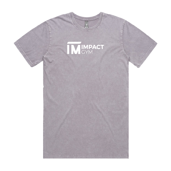 IMPACT GYM STAPLE STONE WASH TEE 5040