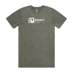 IMPACT GYM STAPLE STONE WASH TEE 5040