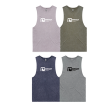 Load image into Gallery viewer, IMPACT GYM STAPLE STONE WASH BARNARD TANK 5039
