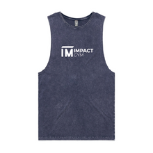 Load image into Gallery viewer, IMPACT GYM STAPLE STONE WASH BARNARD TANK 5039
