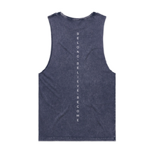 Load image into Gallery viewer, IMPACT GYM STAPLE STONE WASH BARNARD TANK 5039
