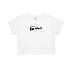 Load image into Gallery viewer, IMPACT GYM WOMENS CROP TEE 4062
