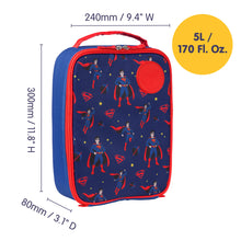 Load image into Gallery viewer, SUPERMAN by b.box - insulated lunchbag
